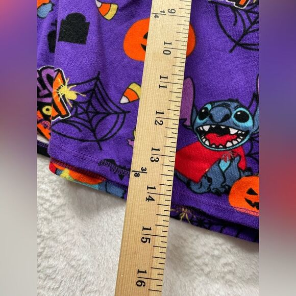 Disney Halloween PJ Top Women’s 3X (22w-24w) Purple Lilo + Stitch Shirt Lounge - Picture 7 of 9